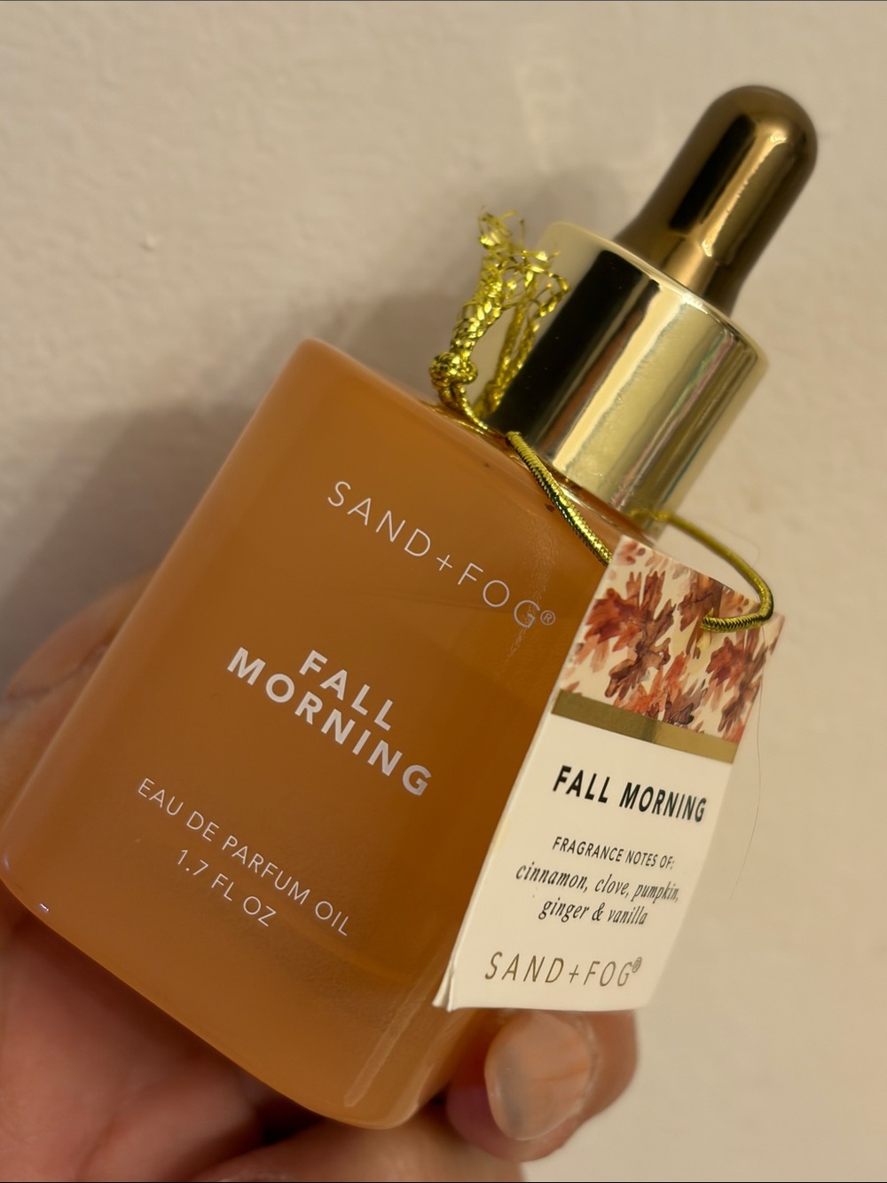Sand + Fog Fall Morning perfume Oil